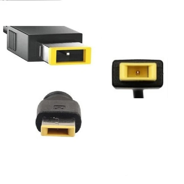 شارژر لپ تاپ لنوو 65 وات 20 ولت 3.25 آمپر سوکت یو اس بی Lenovo USB استوک اورجینال