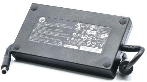 شارژر لپ تاپ HP اچ پی 200 وات 19.5 ولت 10.3 آمپر سوکت نرمال به همراه تبدیل اورجینال سوکت ریز استوک اورجینال